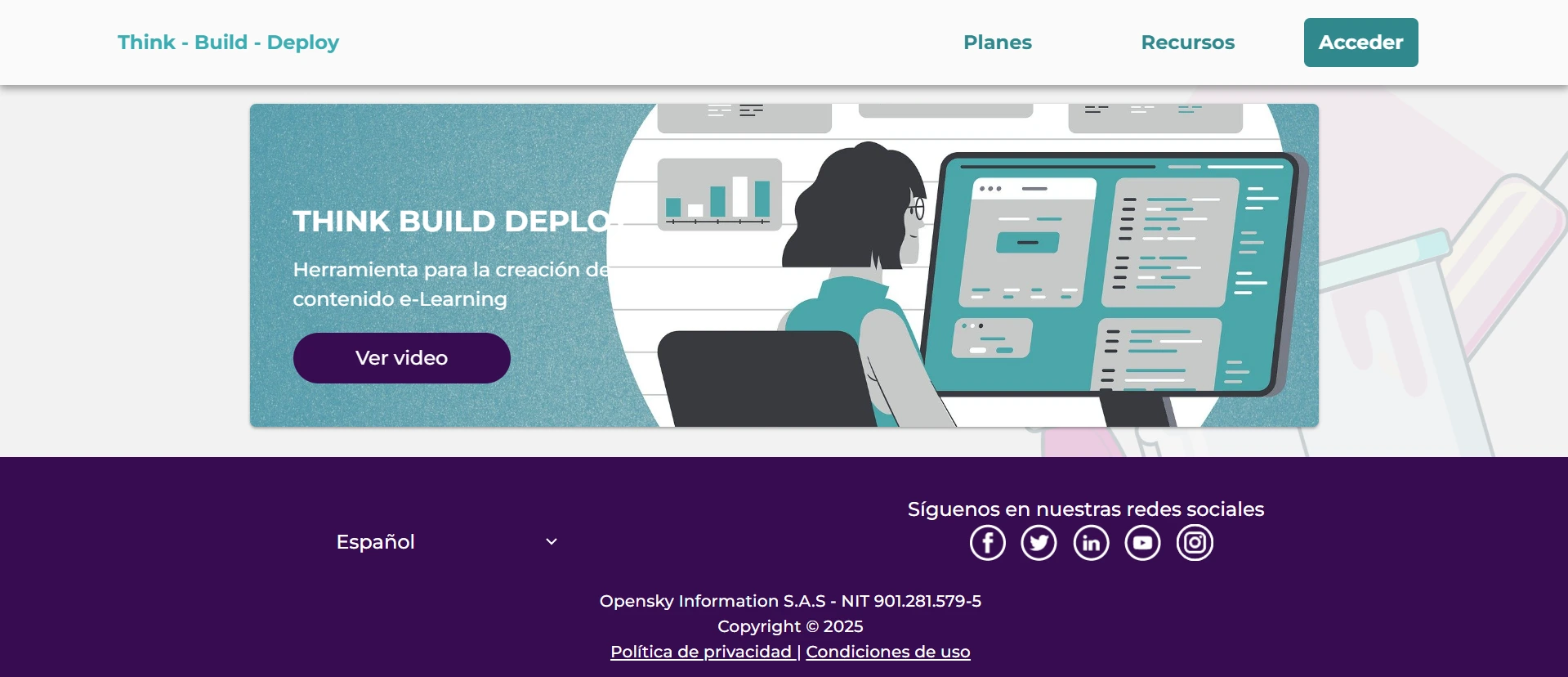 Welcome Page
